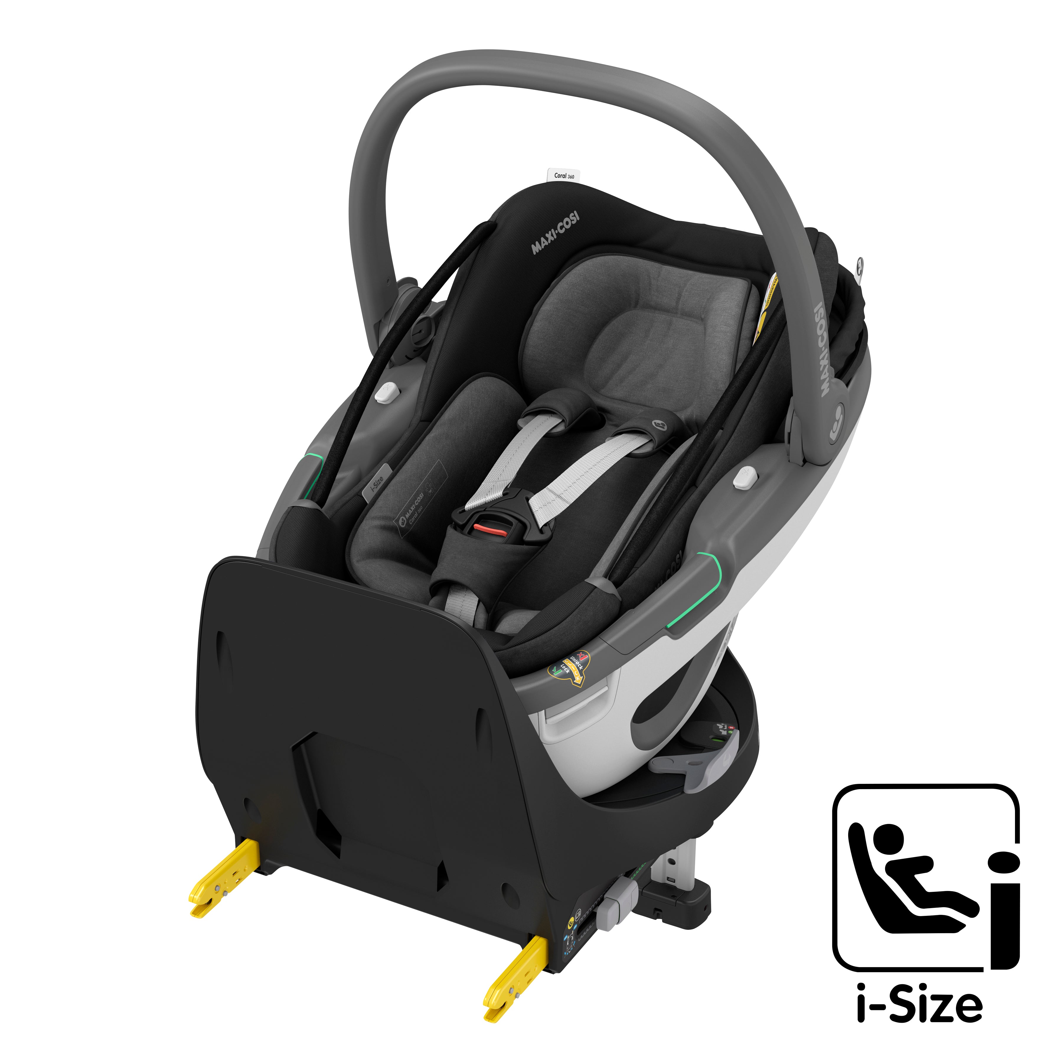 maxi cosi coral 360 essential black Maxi Cosi Coral 360 Babyschale Essential Black – Margaretha's Bébé- & Kinderparadies AG
