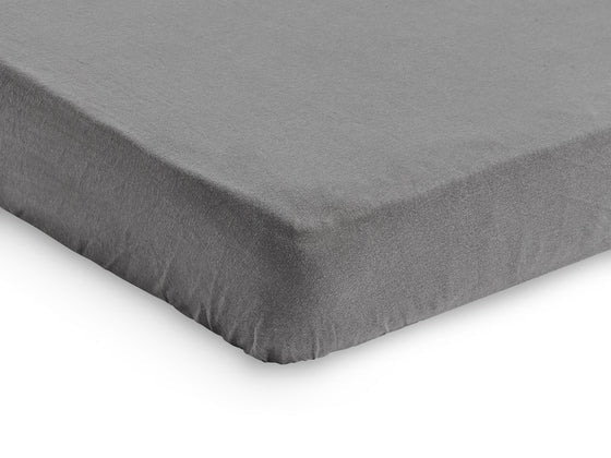 Jollein Spannbettlaken Wiege Jersey 40/50x80/90 cm- Storm Grey