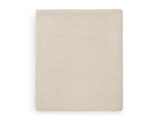 Jollein Decke Kinderbett 100x150cm Basic Knit Nougat