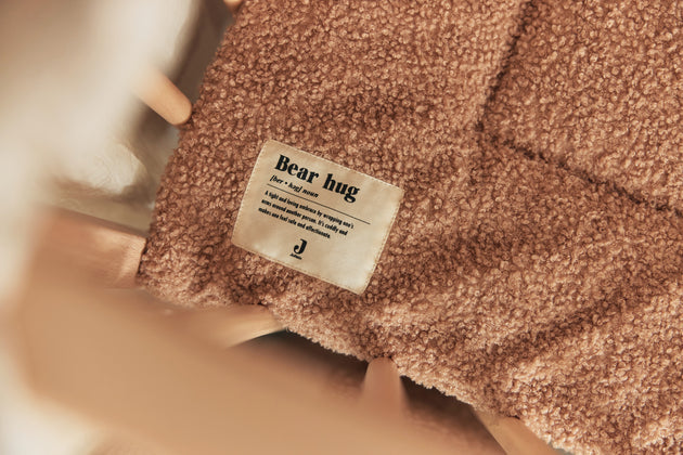 Jollein Krabbeldecke 75x95 cm Boucle Biscuit