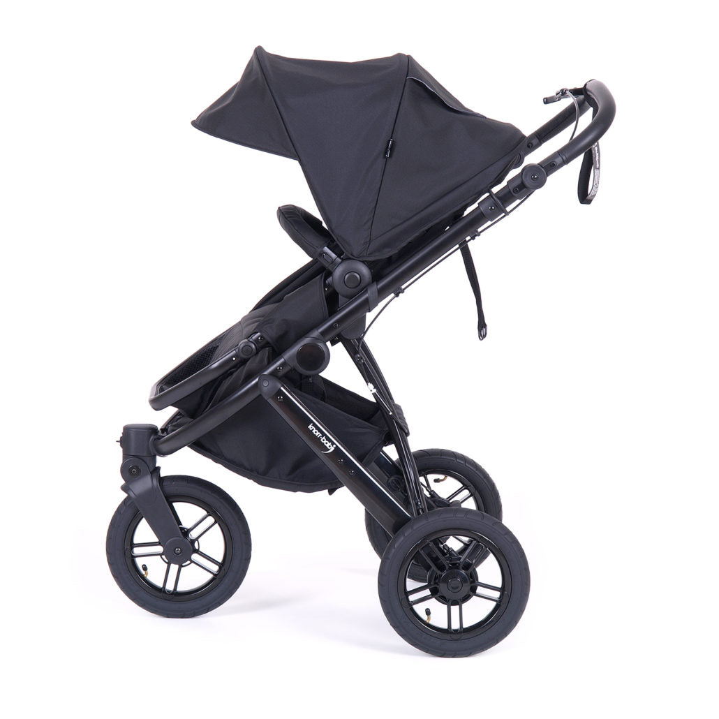 Knorr-Baby Kombi-Kinderwagen BrakeSport 3 mit Handbremse schwarz