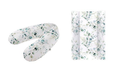 Rotho Stillkissen-Set Multi mit Wickelauflage Natural Leaves