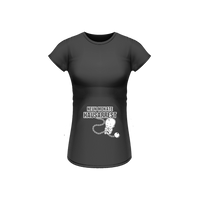 Kurzarm T-Shirt mit Spruch 9 Monate Hausarrest