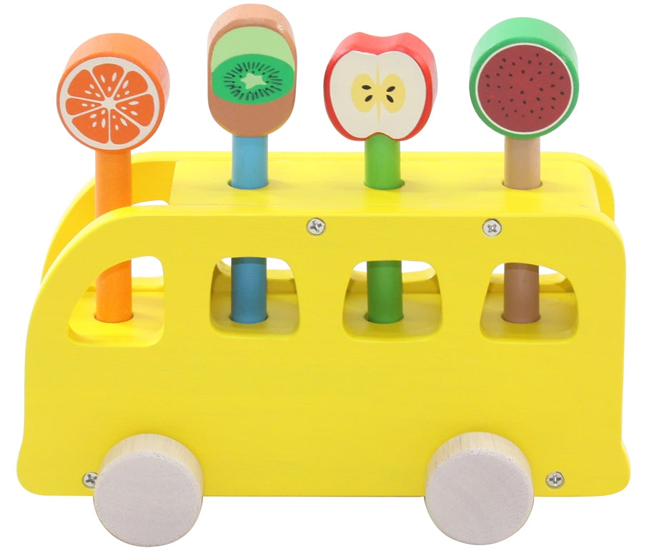 Spielba Bus Pop-Up mit Früchte