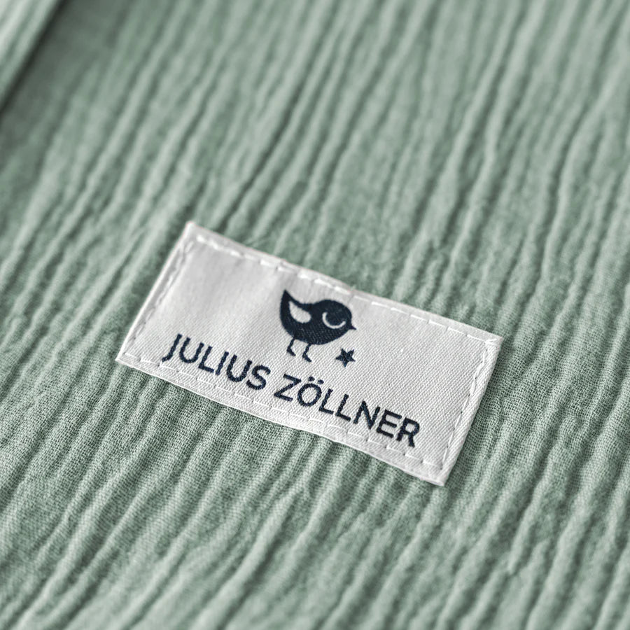 JULIUS ZÖLLNER Sommerschlafsack aus Baumwollmusselin, Grün