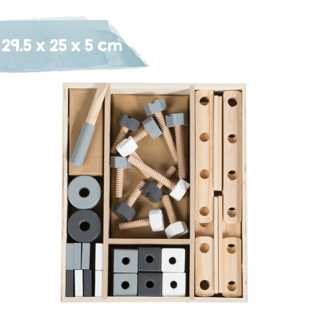 Roba Holzbaukasten Set 48-tlg