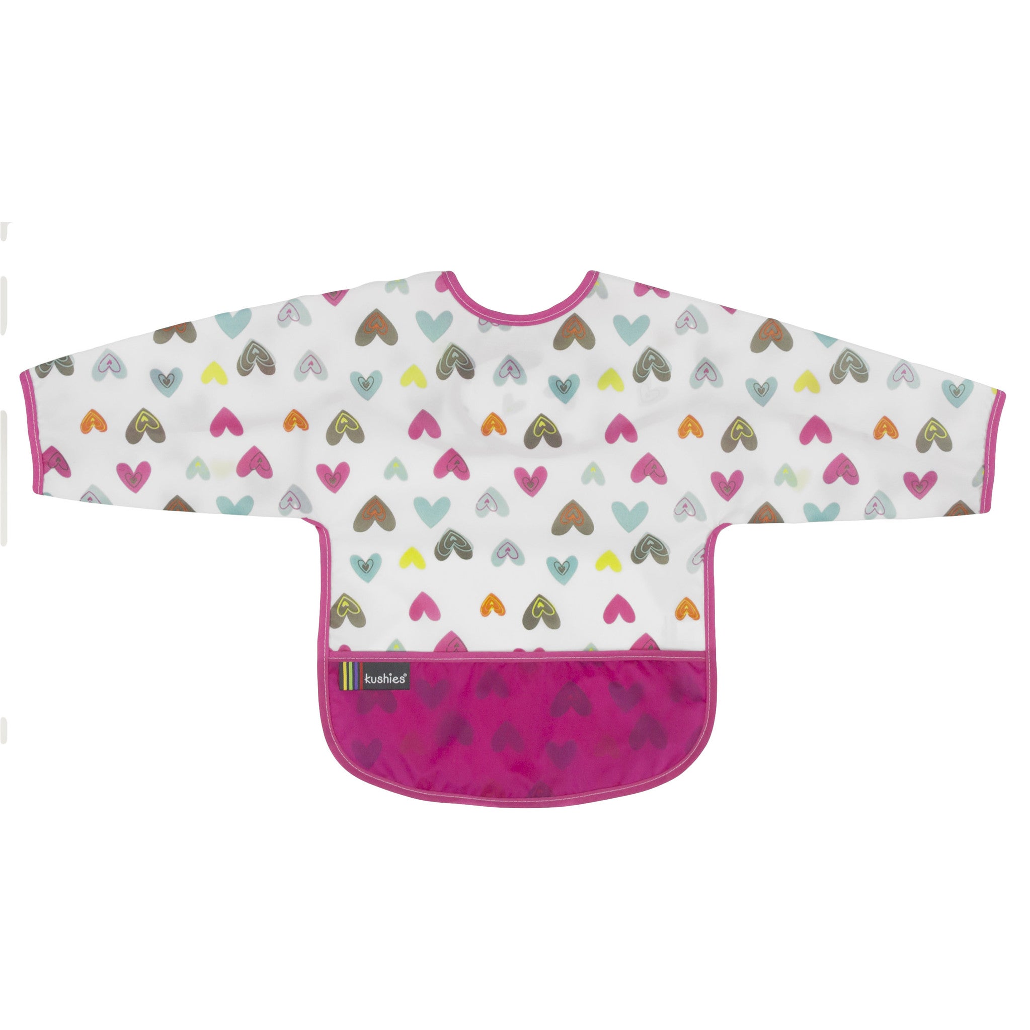 Kushies Lätzchen mit Ärmeln CleanBib | 6-12 Monate