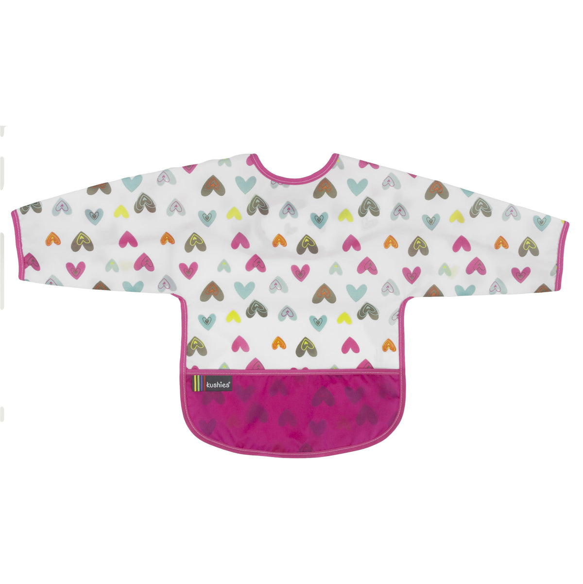 Kushies Lätzchen mit Ärmeln CleanBib | 6-12 Monate