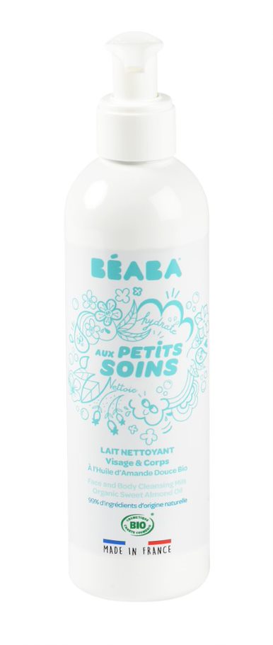 Beaba Gesichts- und Körperreinigungsmilch - Bio-Süssmandelöl 250ml