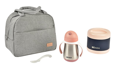 Beaba Mahlzeit Set On the Go pink