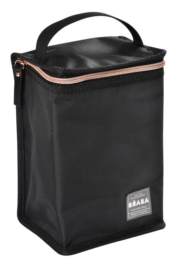 Beaba Thermotasche schwarz/ rosa gold