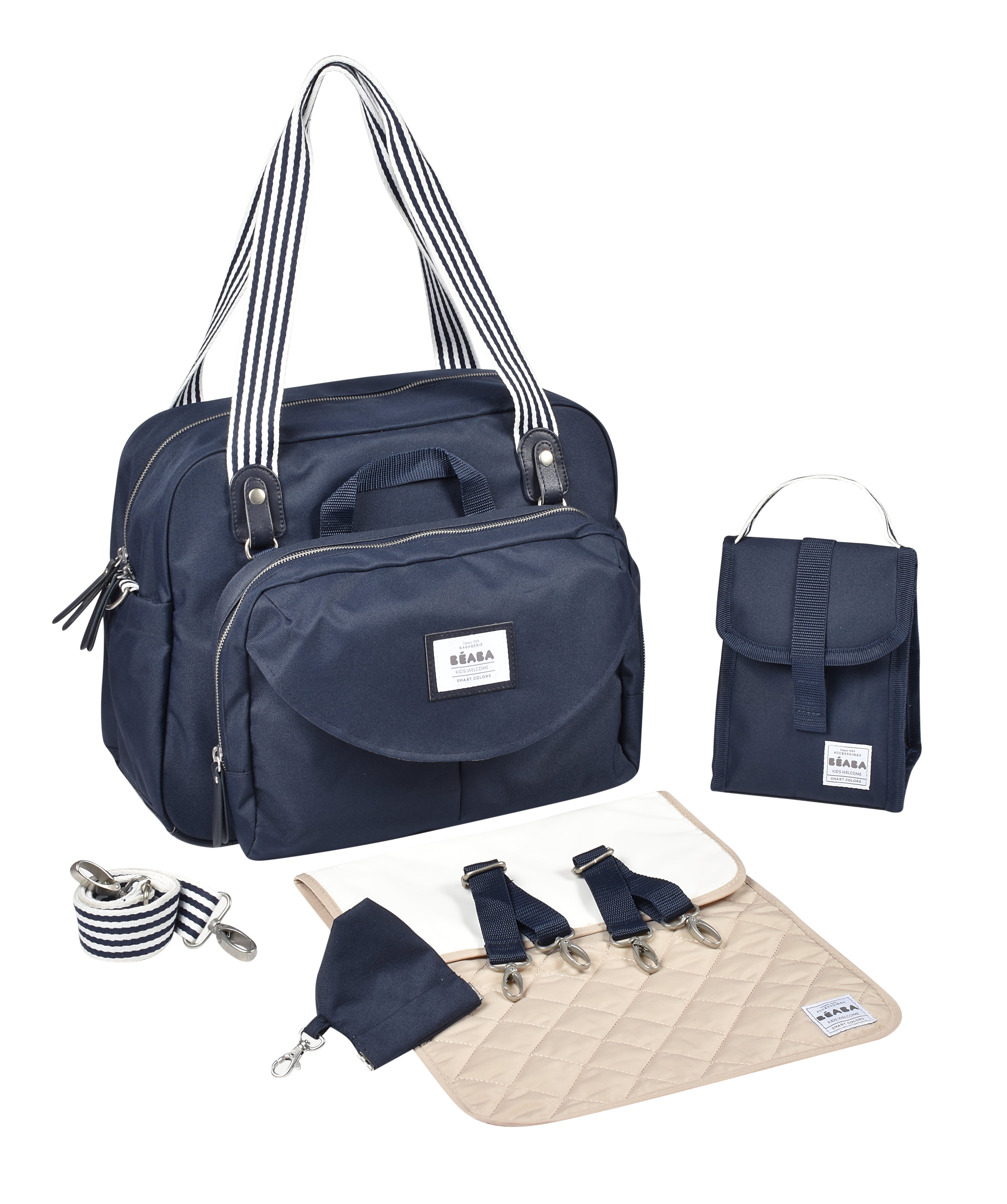Beaba Wickeltasche Geneva II dunkelblau