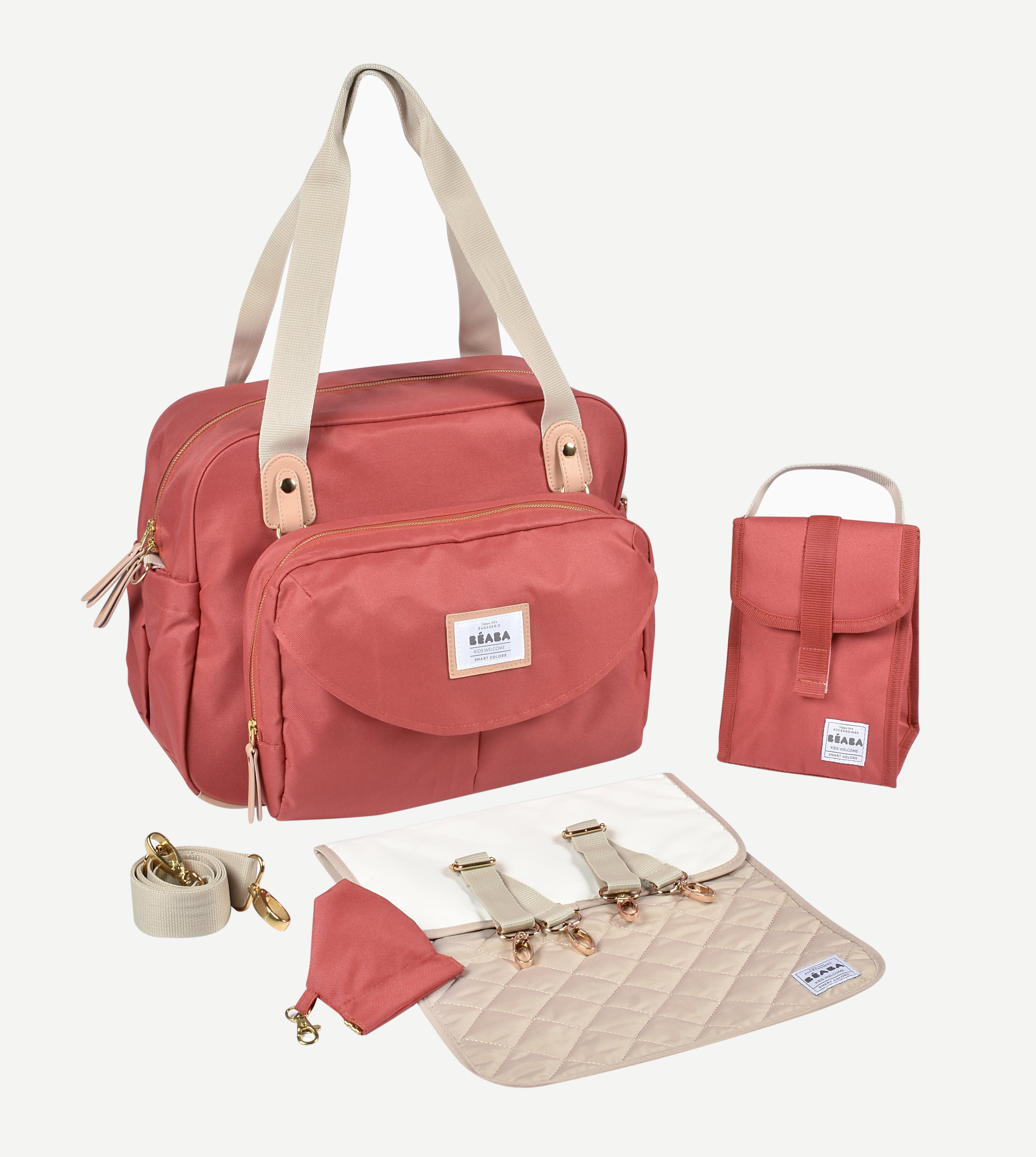 Beaba Wickeltasche Geneva II terracotta