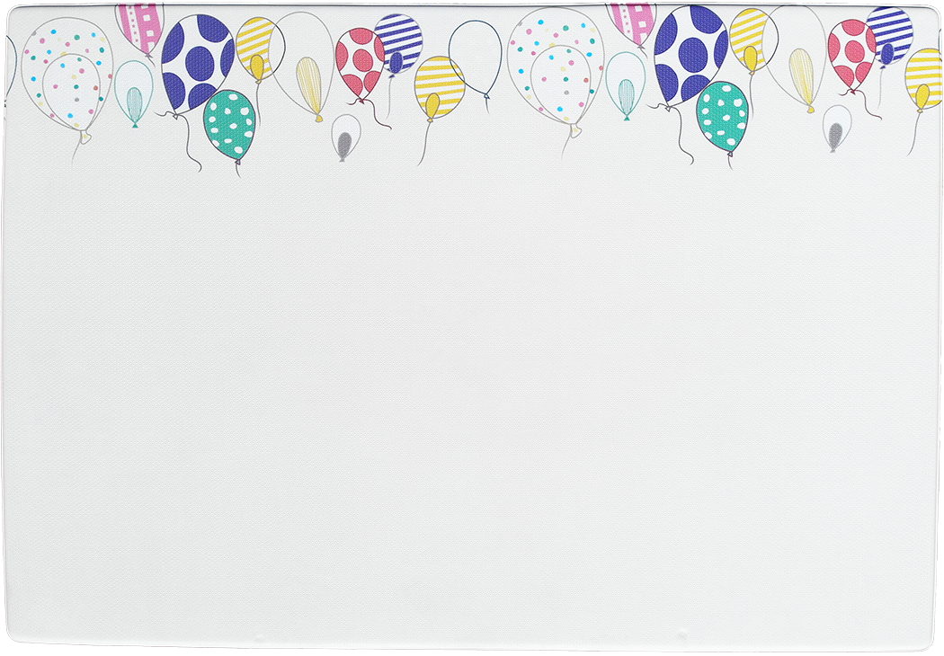 myPlaymat myBalloons 130 x 190 x 1.5 cm