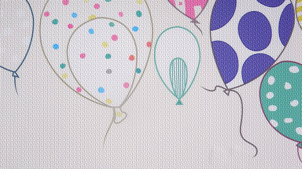 myPlaymat myBalloons 130 x 190 x 1.5 cm