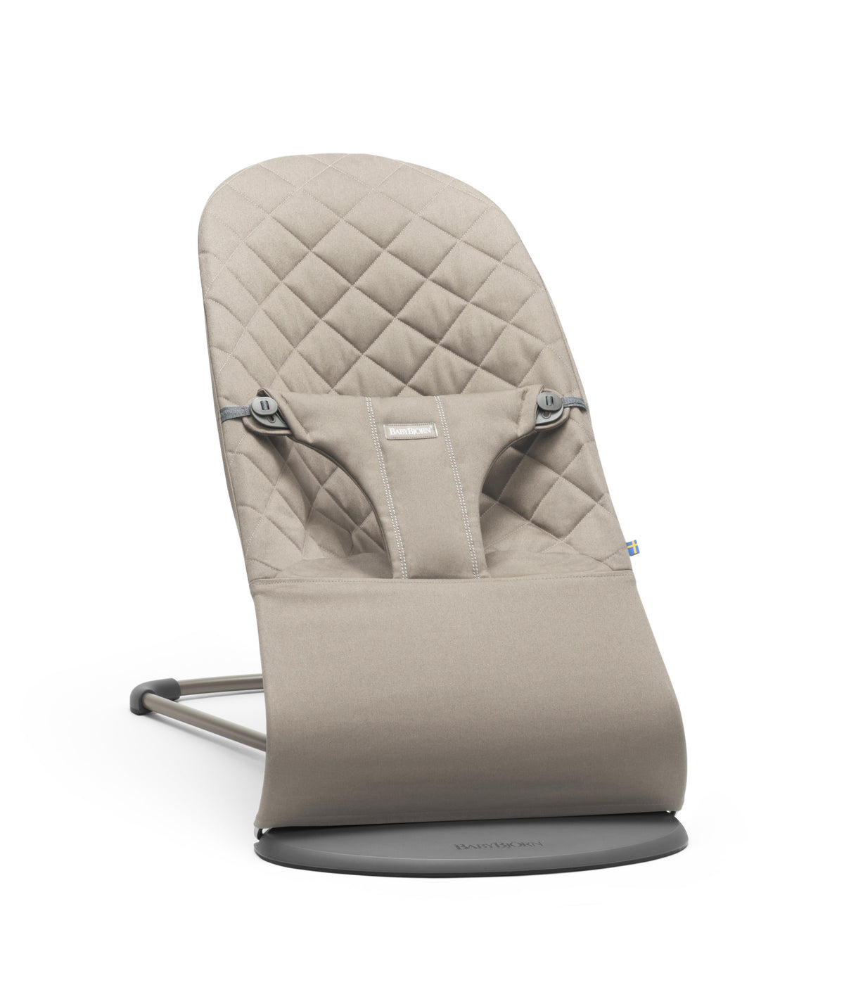 BabyBjörn Babywippe Balance Bliss Cotton sandgrau