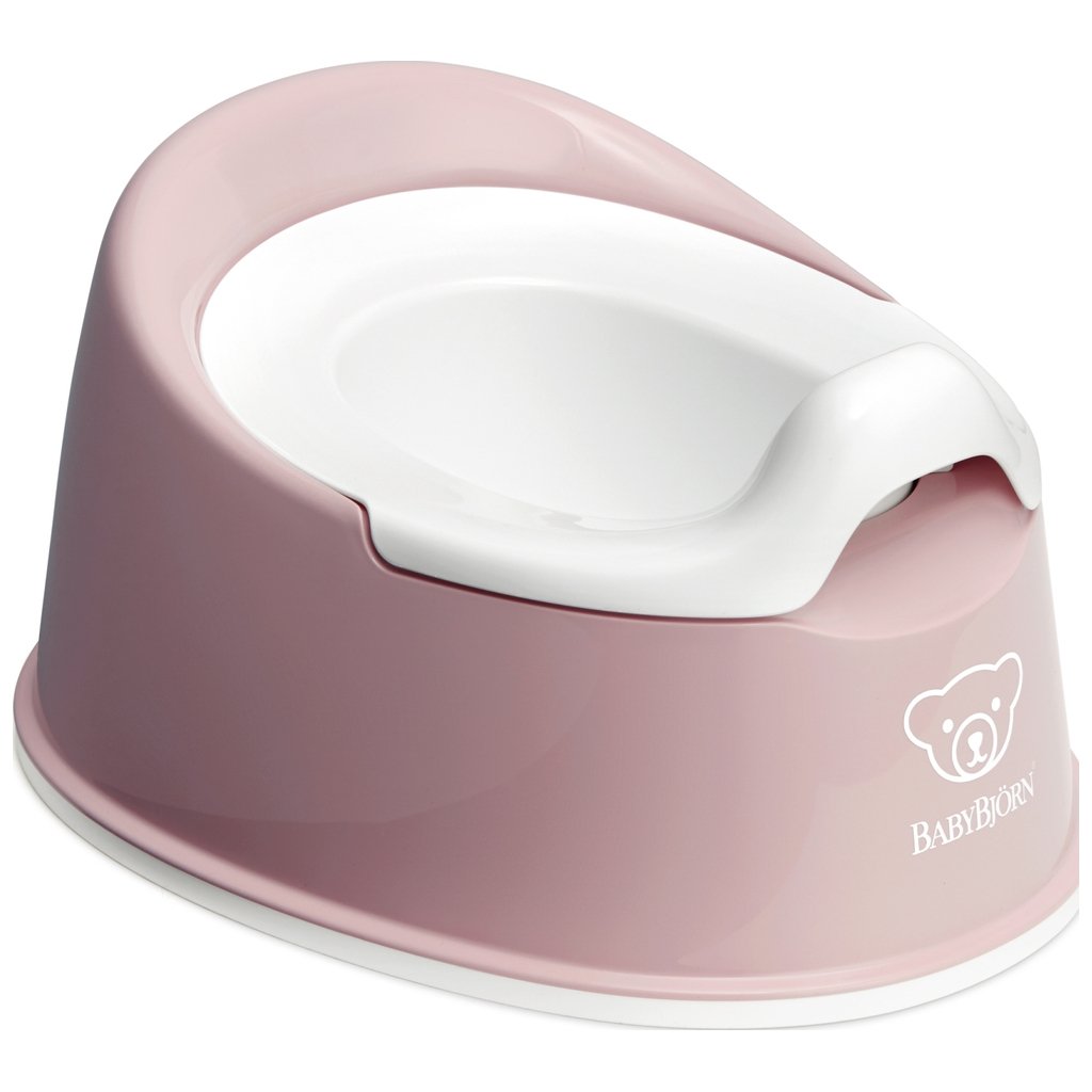 BabyBjörn Topf Clever rosa/weiss