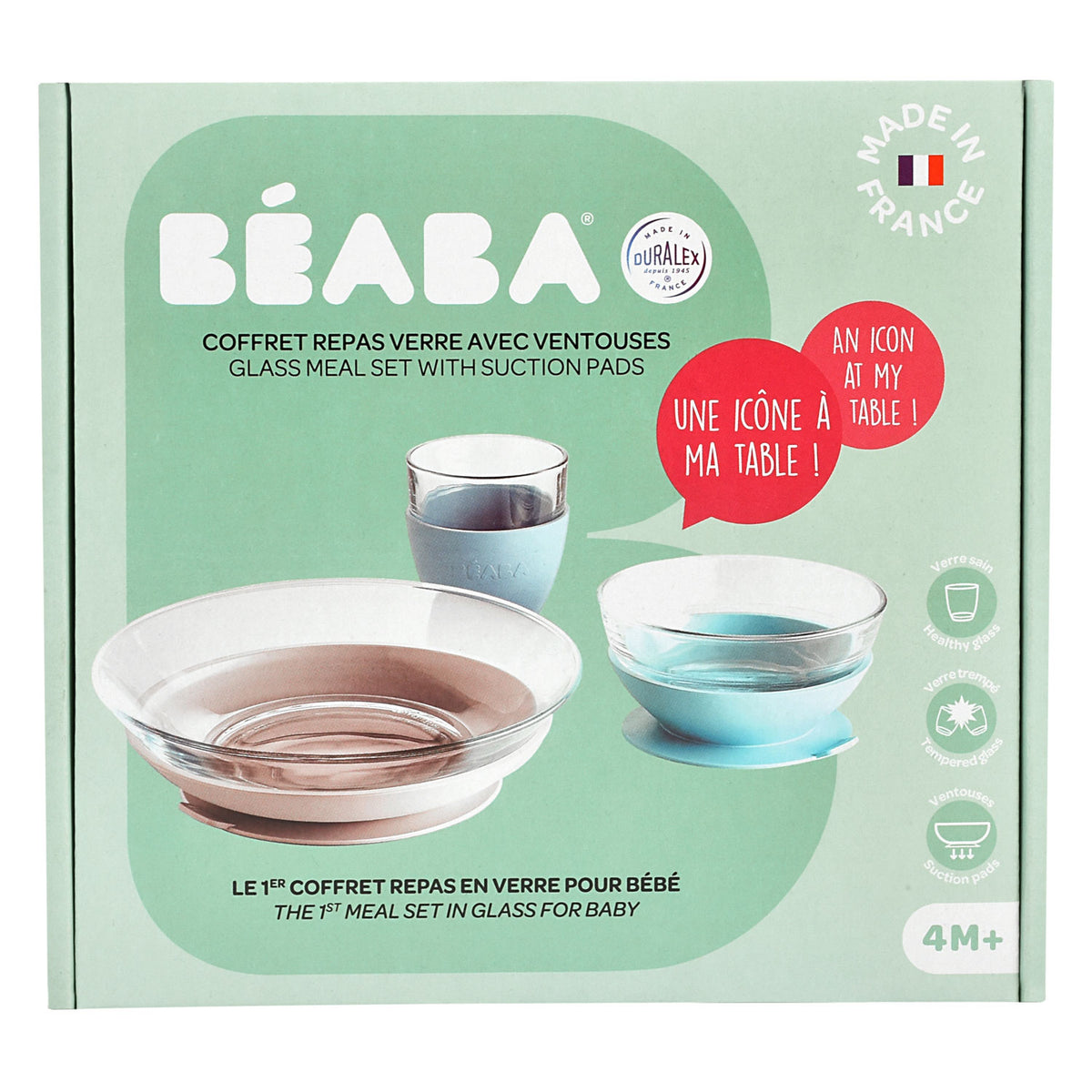 Beaba Mahlzeiten-Set Glas dschungel