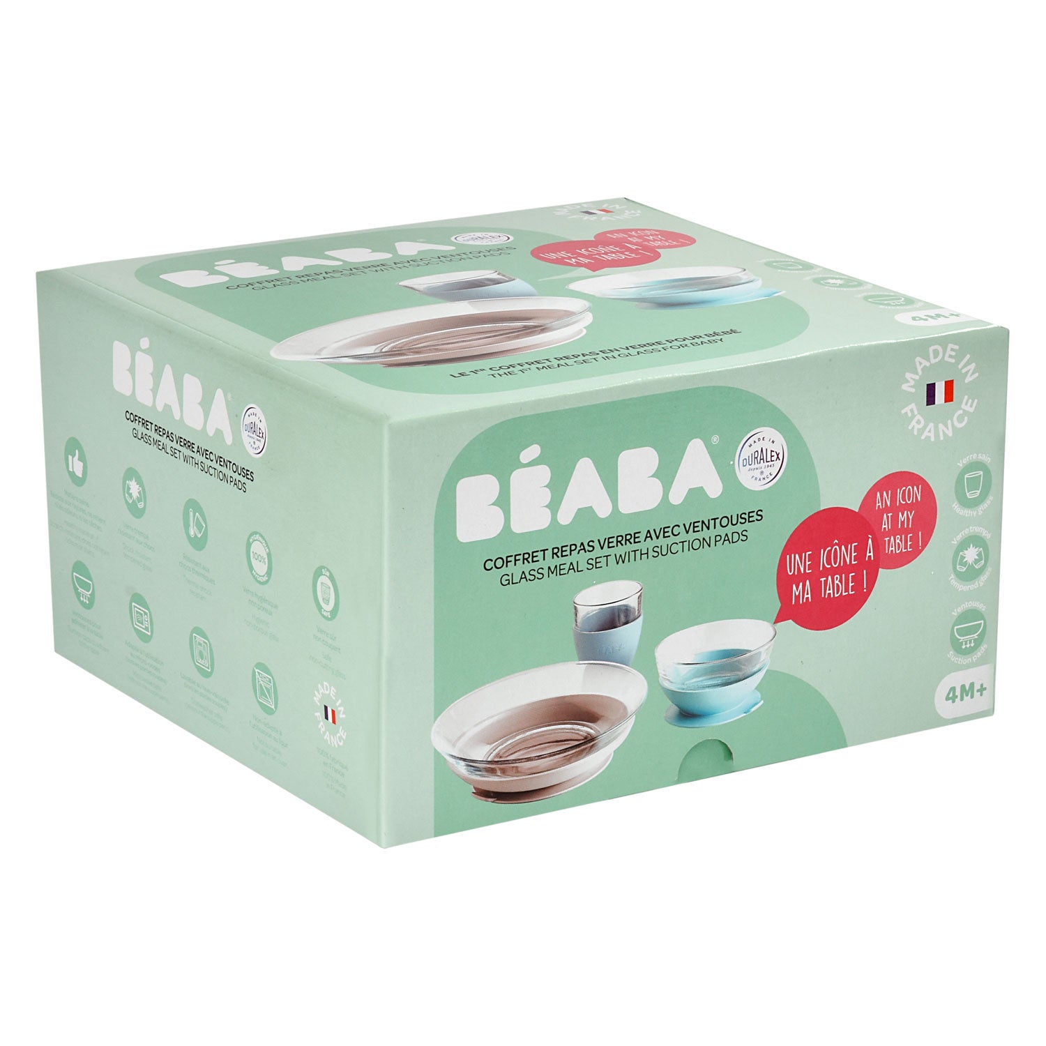 Beaba Mahlzeiten-Set Glas dschungel
