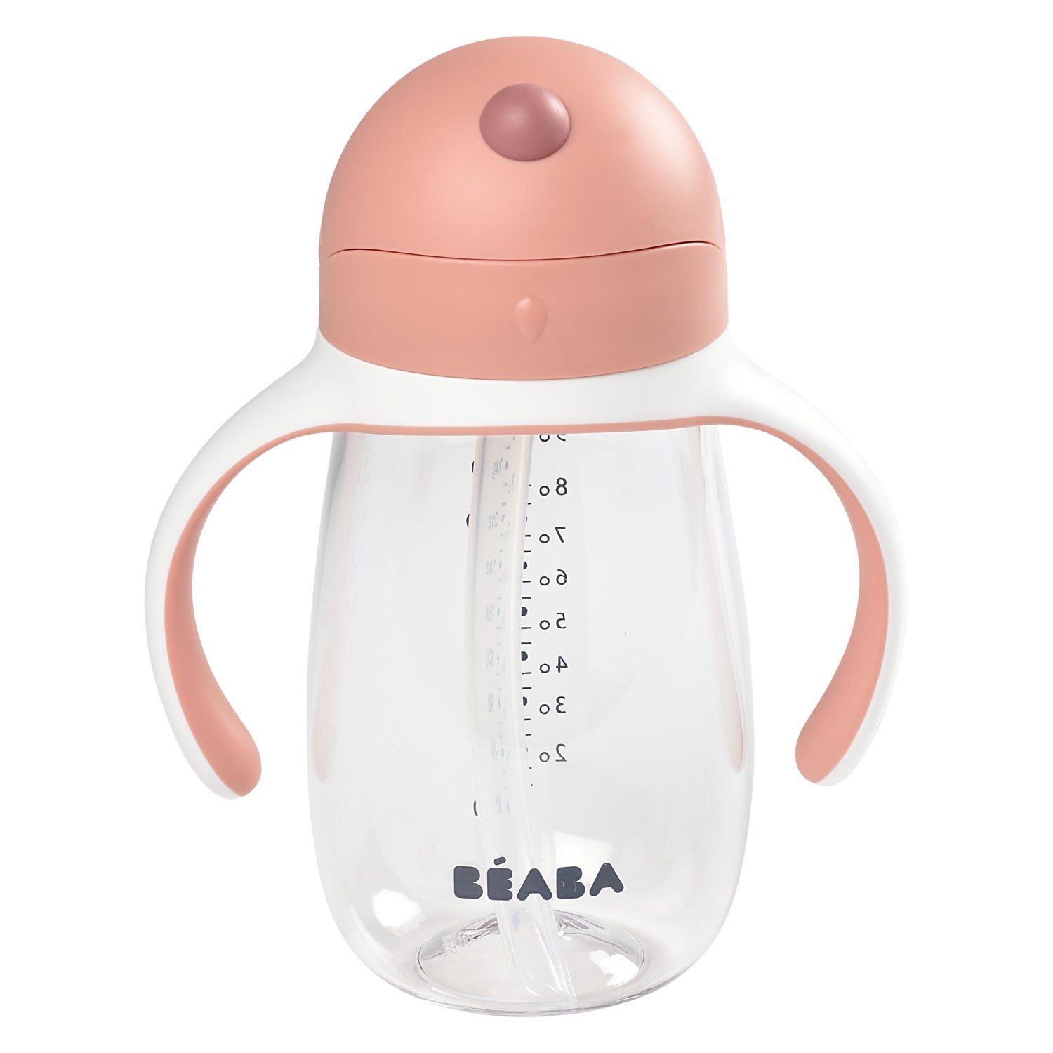 Beaba Strohalmbecher 300ml rosa