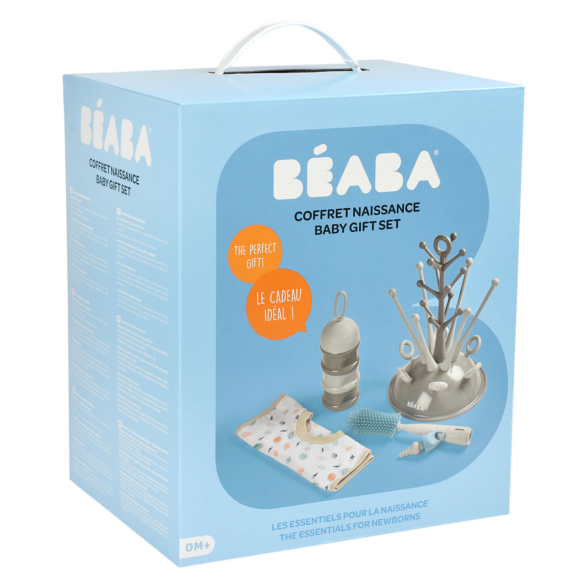 Beaba Geburts-Geschenk-Box grau