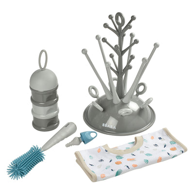 Beaba Geburts-Geschenk-Box grau