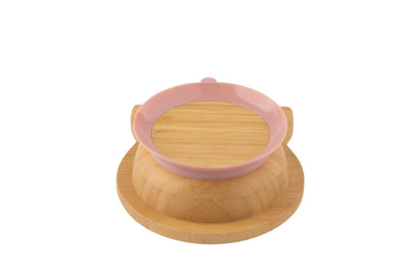 Citron Bamboo Bowl Set Unicorn Pink