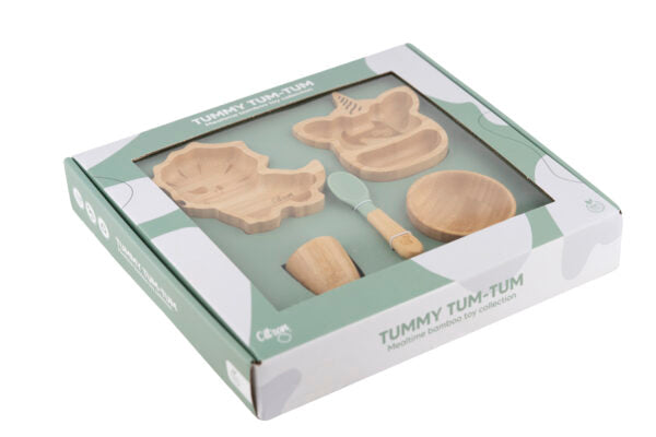 Citron Bamboo Toys Set