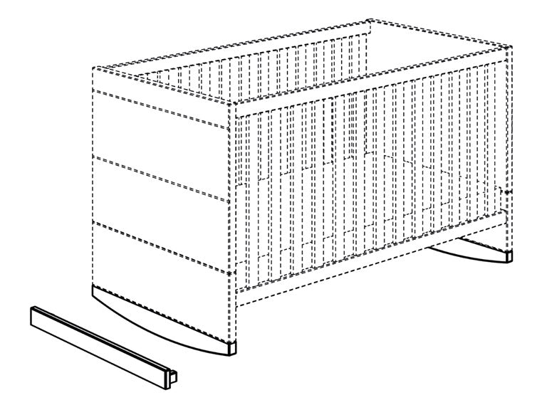 PAIDI FIONA Kinderbett 70 x 140 cm