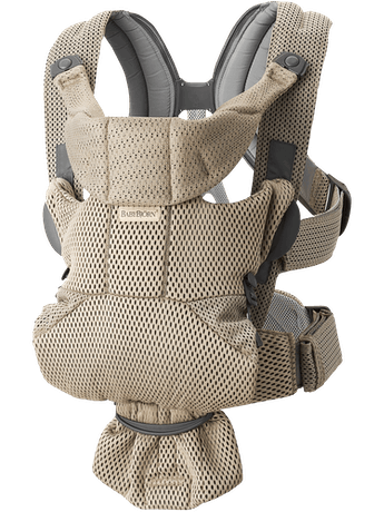 BabyBjörn Tragesitz Move 3D Mesh grau/beige