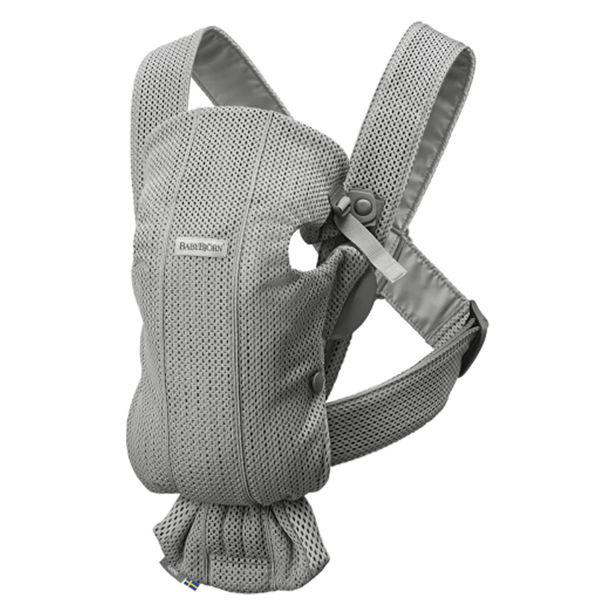 BabyBjörn Tragesitz Mini Mesh grau