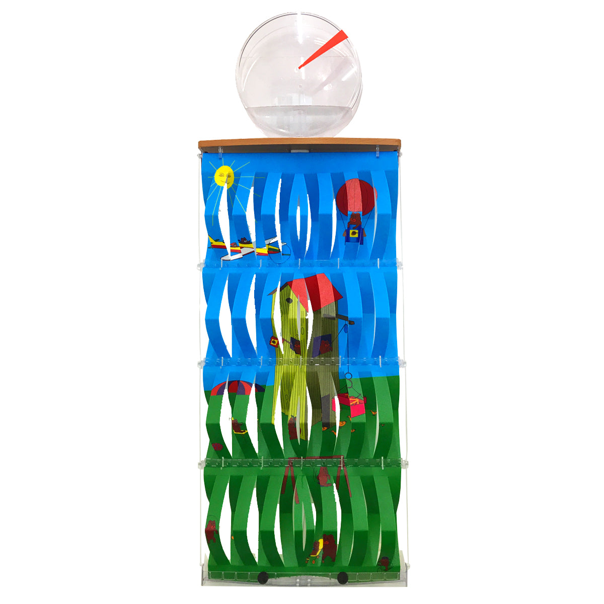 3D-Befeuchter komplett mit Poster