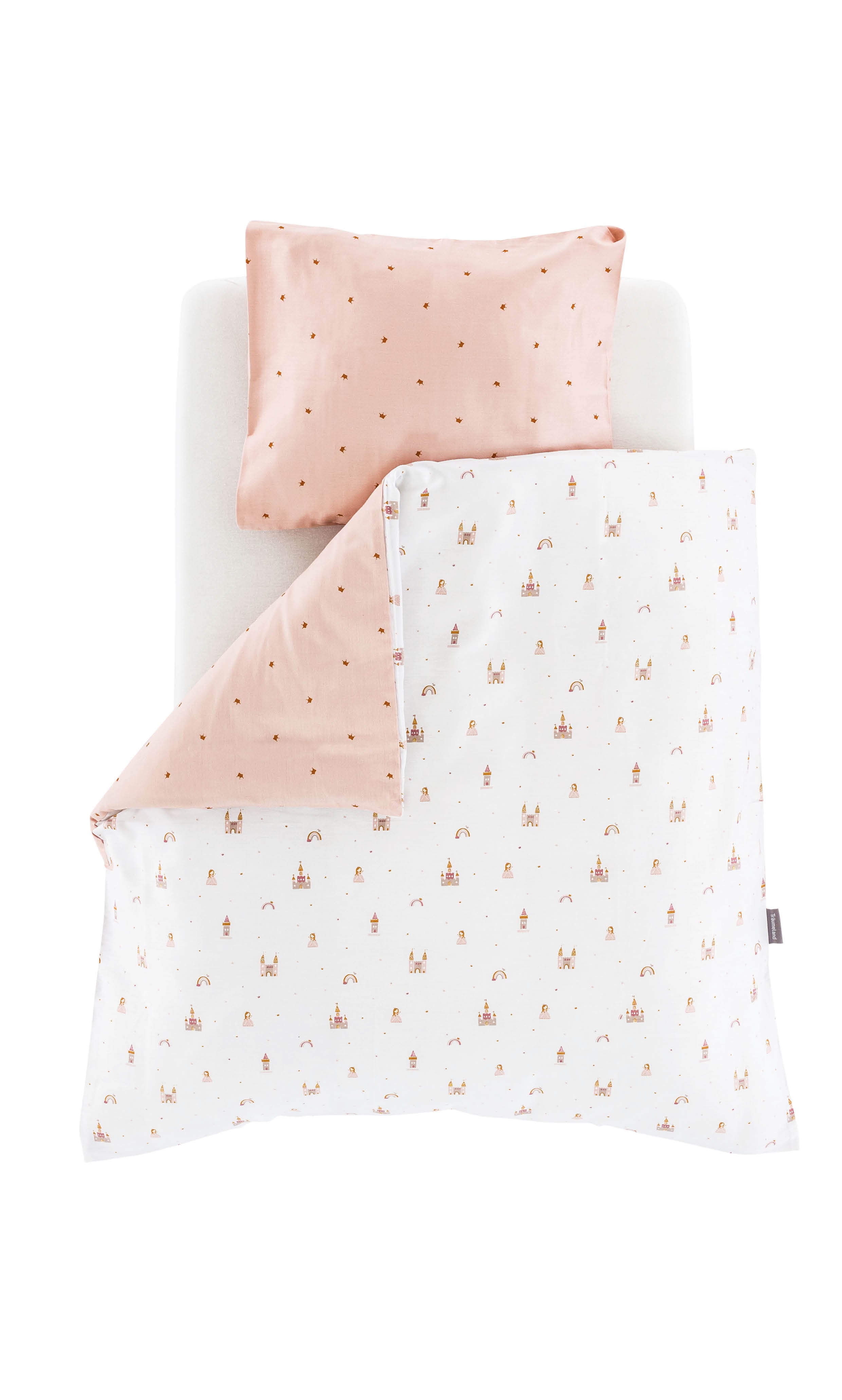 Träumeland Bettwäsche Märchengold 80x80 + 35x40 cm