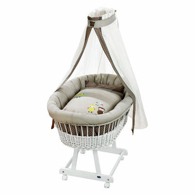 Alvi Stubenwagen Komplettset Birthe Birds beige
