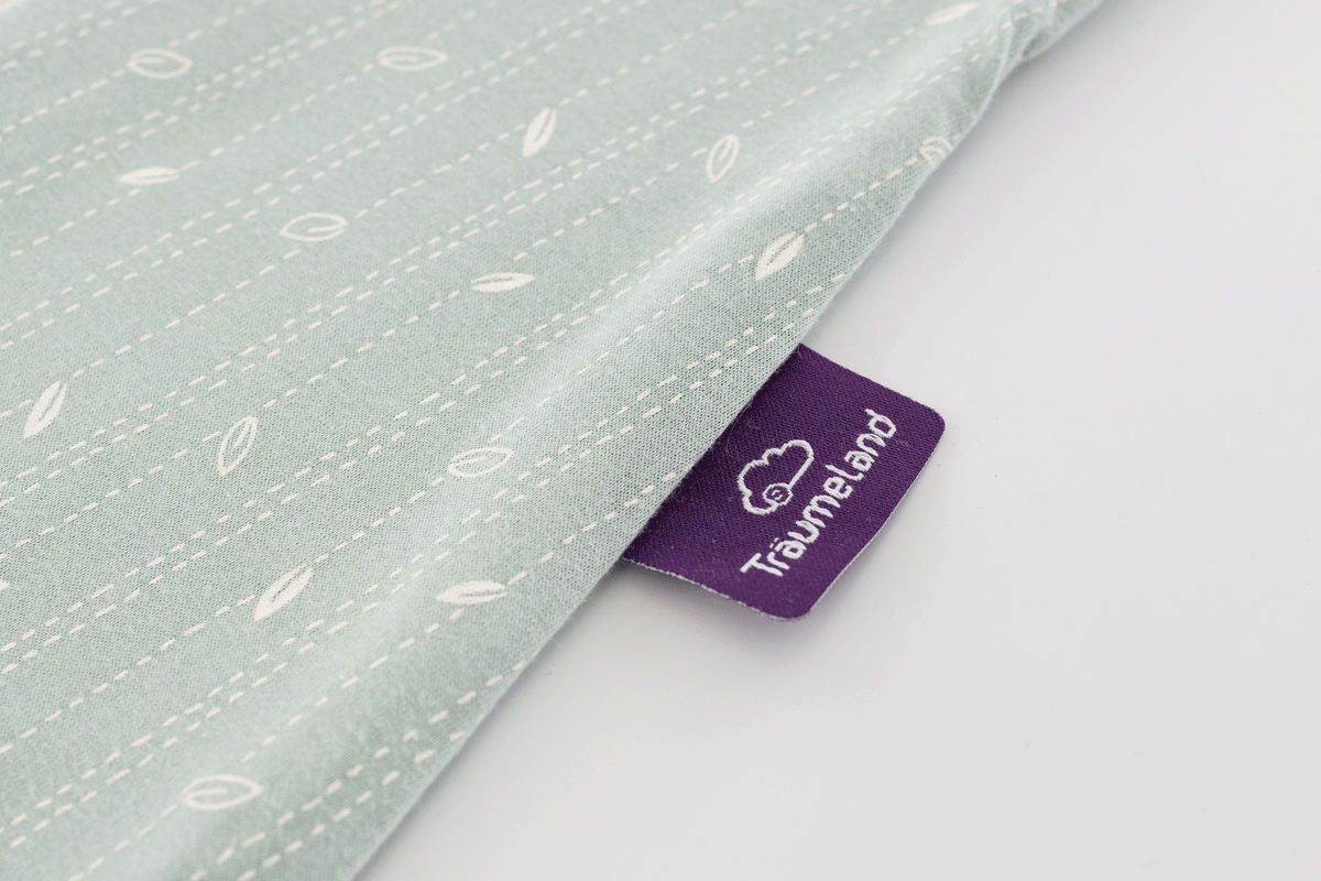 Träumeland Schlafsack LIEBMICH Blätter mint