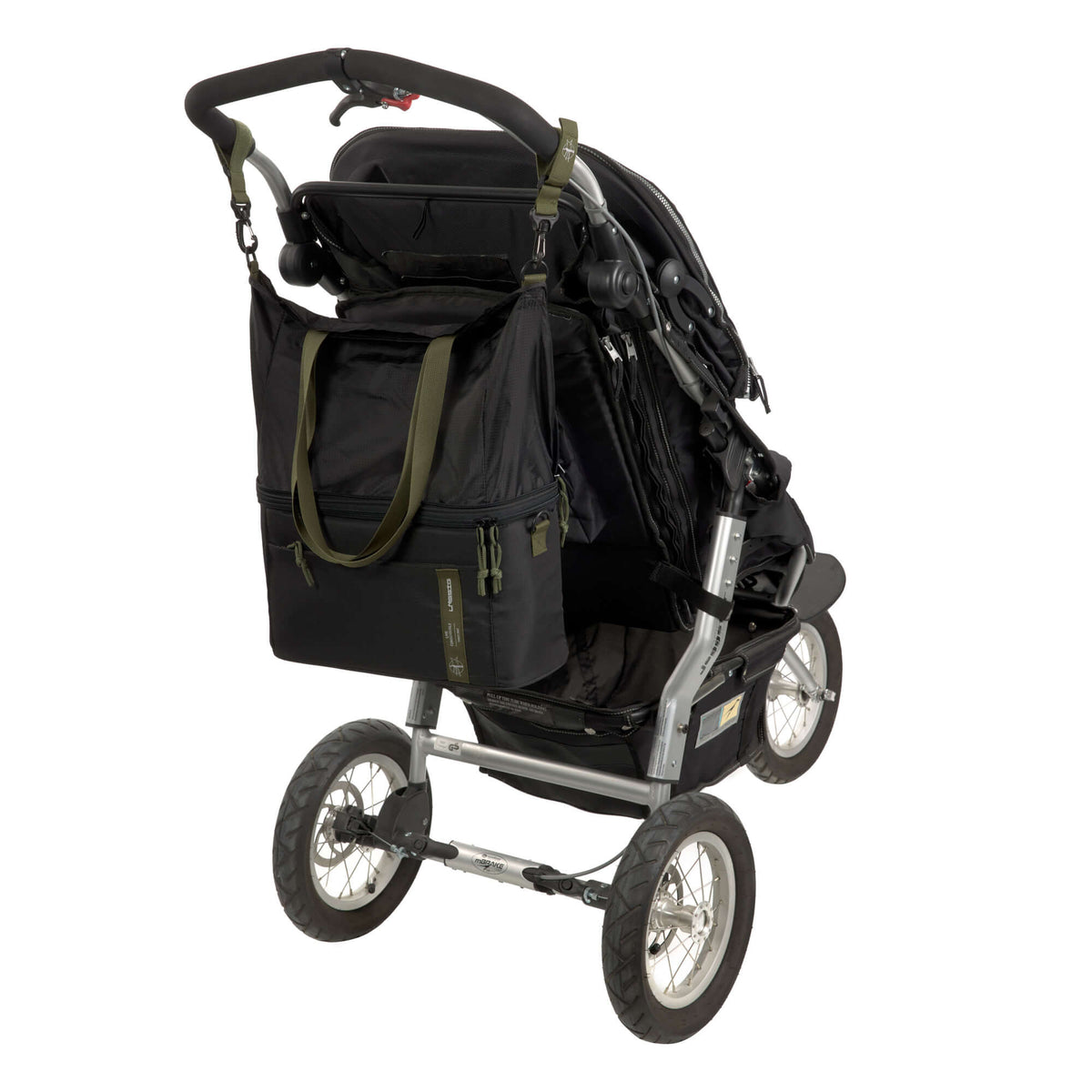 Lässig Kinderwagentasche (isoliert) - Buggy Shopper black