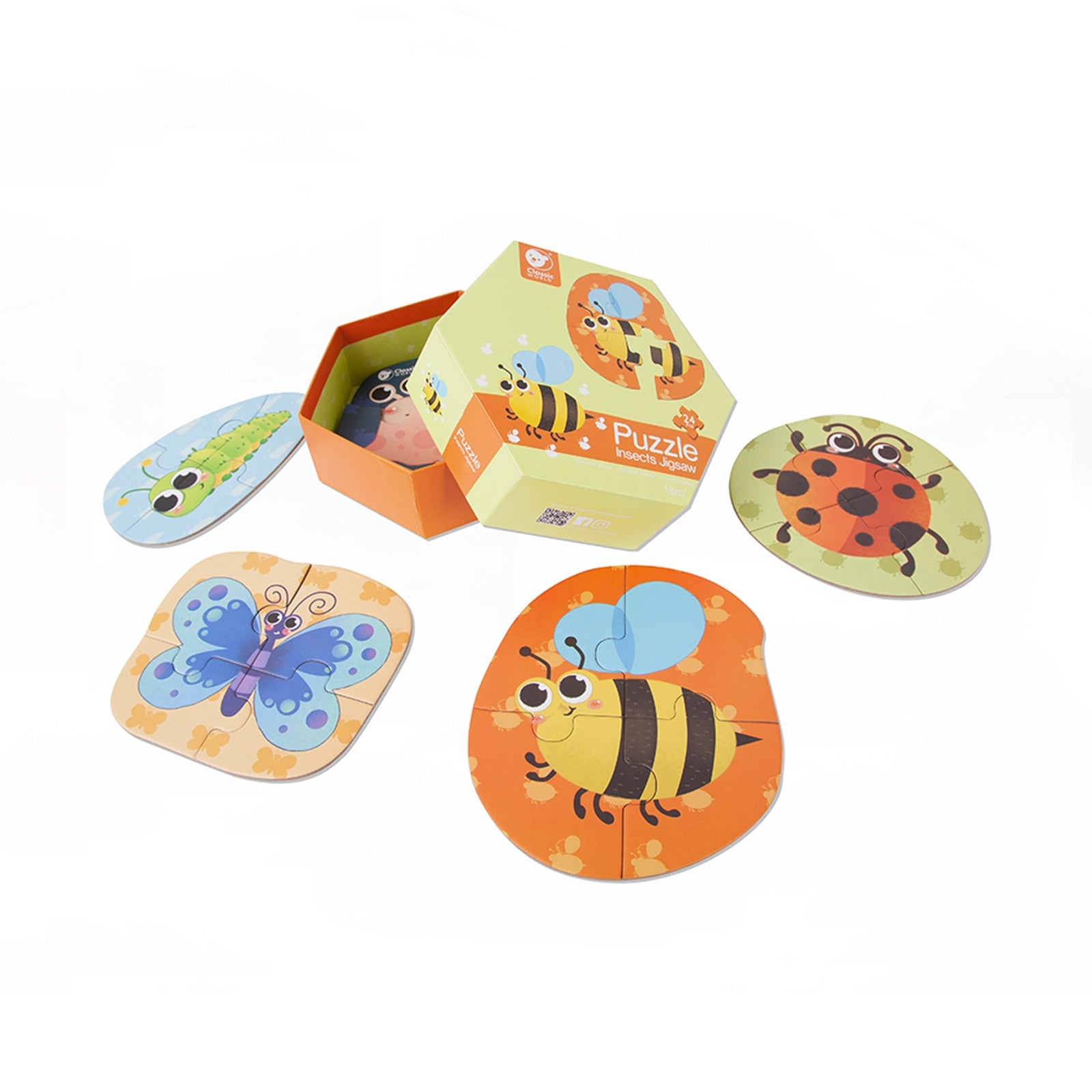 CLASSIC WORLD Insektenpuzzle