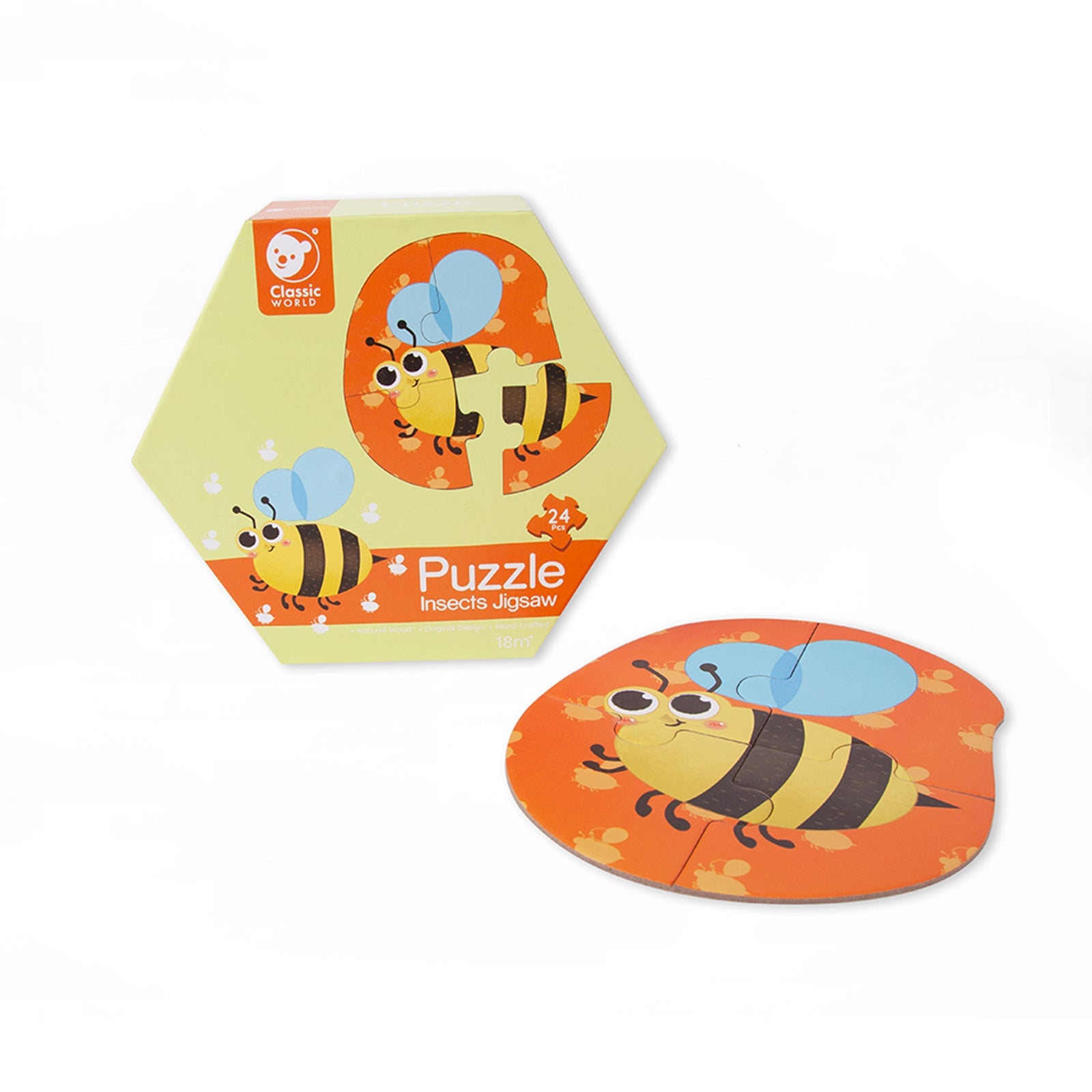 CLASSIC WORLD Insektenpuzzle