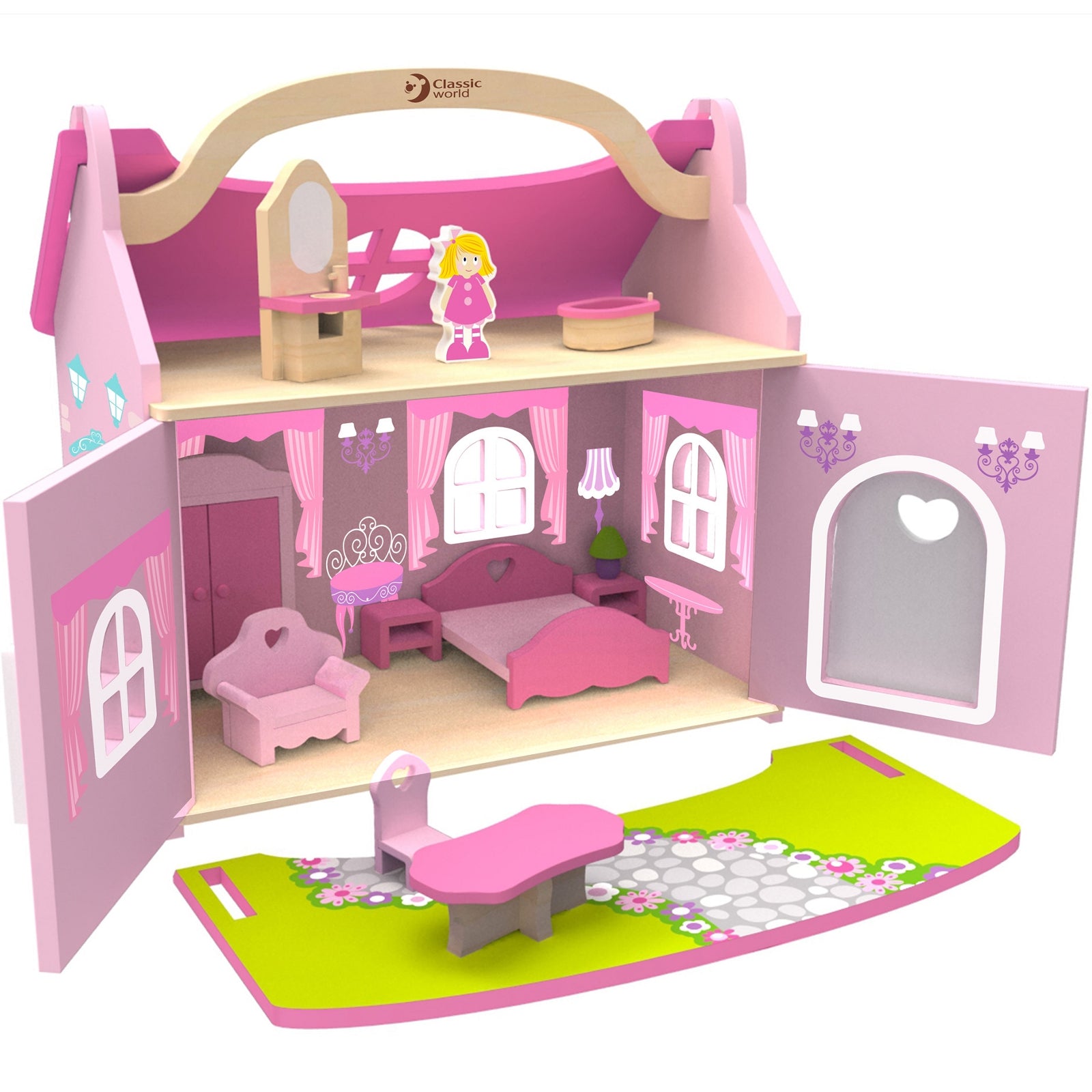 CLASSIC WORLD Traumhaftes Puppenhaus *Sale*