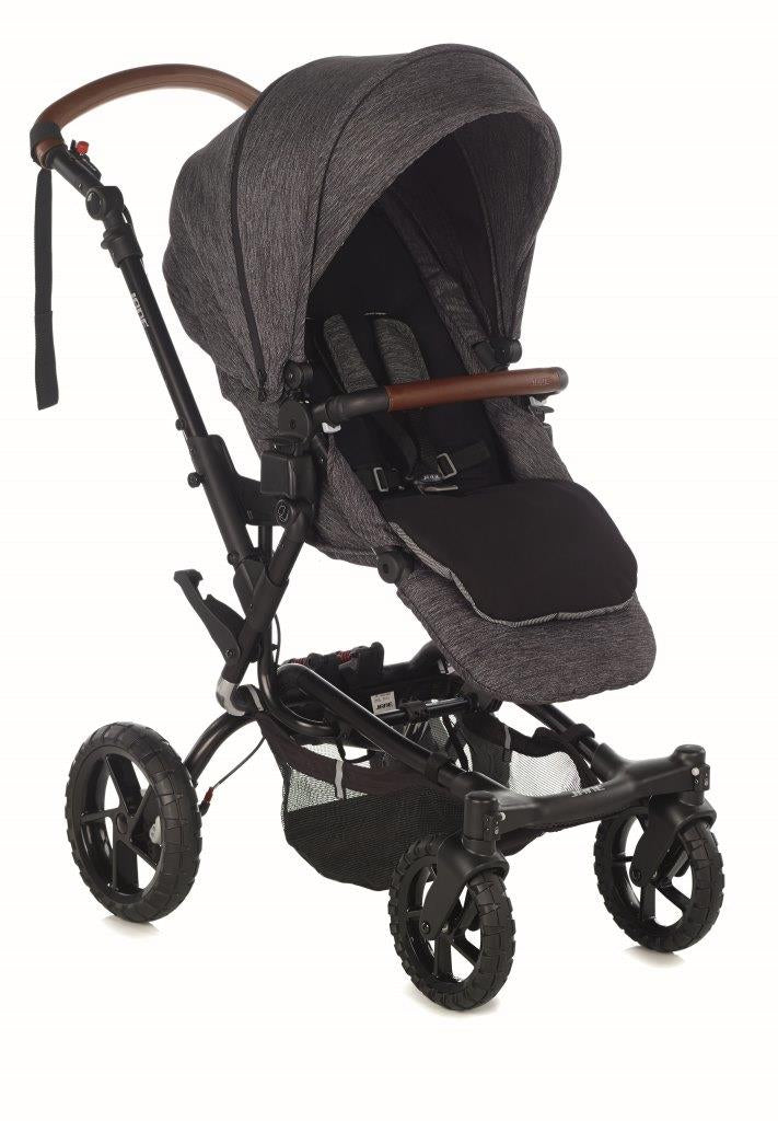 Jané Kinderwagen Crosswalk Trio Cold Black