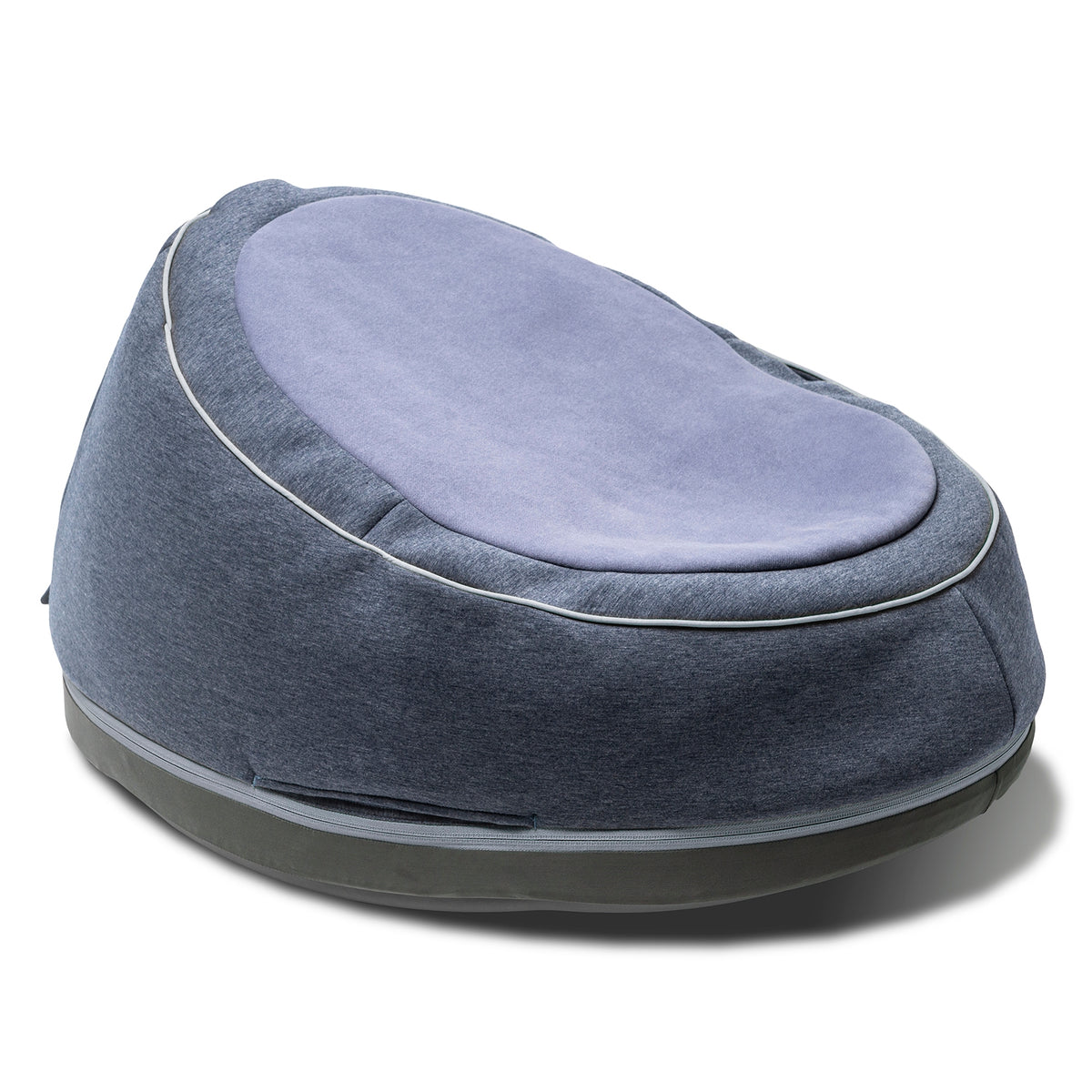 Doomoo Sitzsack und Wippe 2 in 1 blau