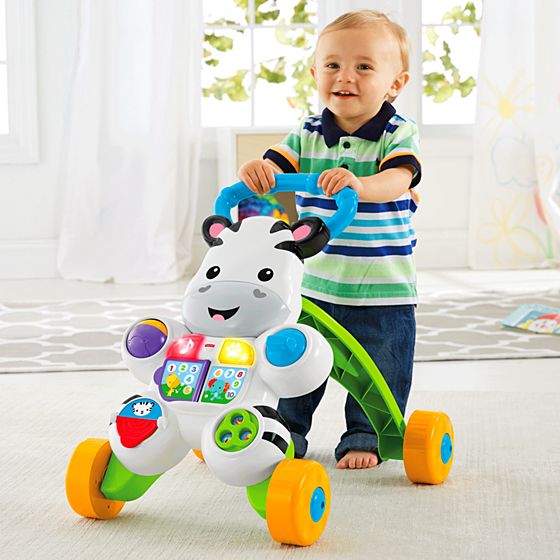 Fisher Price Lernspass Zebra Lauflernwagen