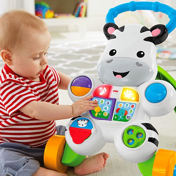 Fisher Price Lernspass Zebra Lauflernwagen