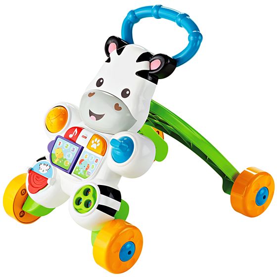 Fisher Price Lernspass Zebra Lauflernwagen
