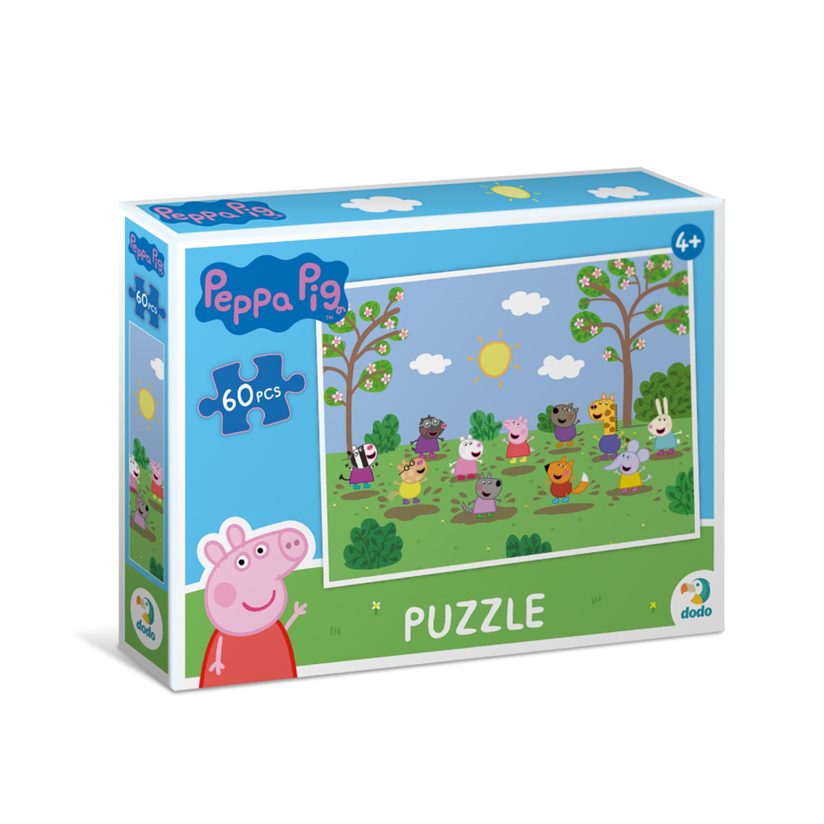 DODO Puzzle Peppa Pig 60 Teile 4J+