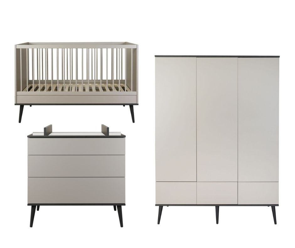 Quax Flow Kinderzimmer 3-teilig stone *SALE*