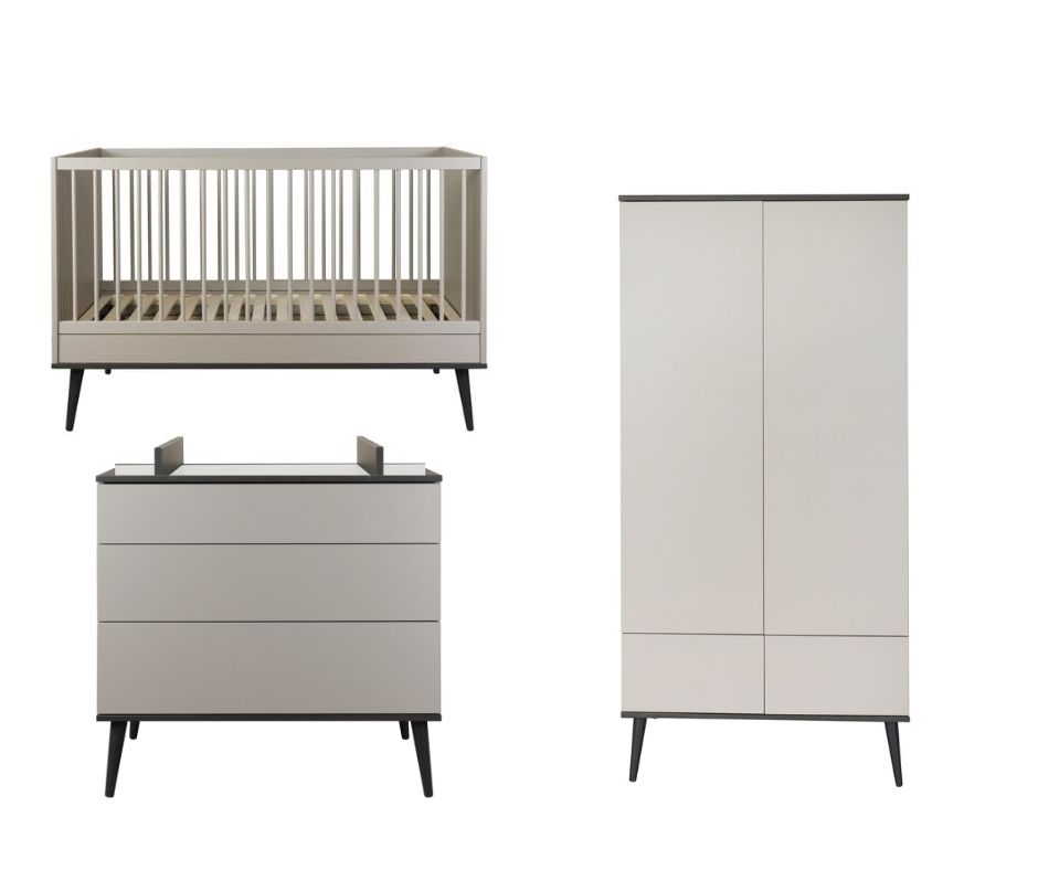 Quax Flow Kinderzimmer 3-teilig stone *SALE*