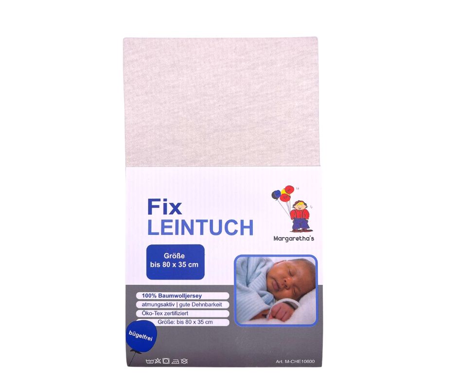 Margaretha's Fixleintuch Jersey 30x70cm