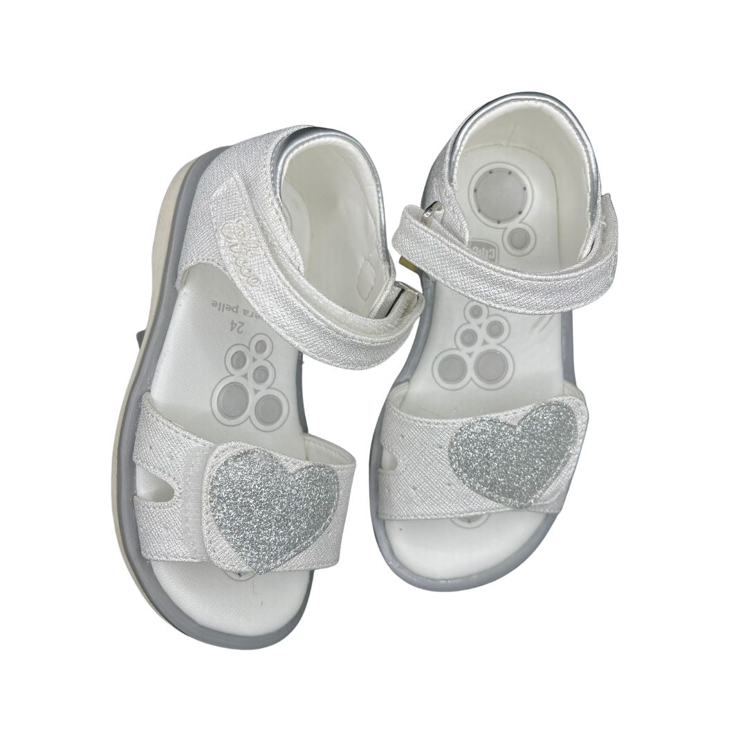 Chicco Sandal CALOY silber/weiss
