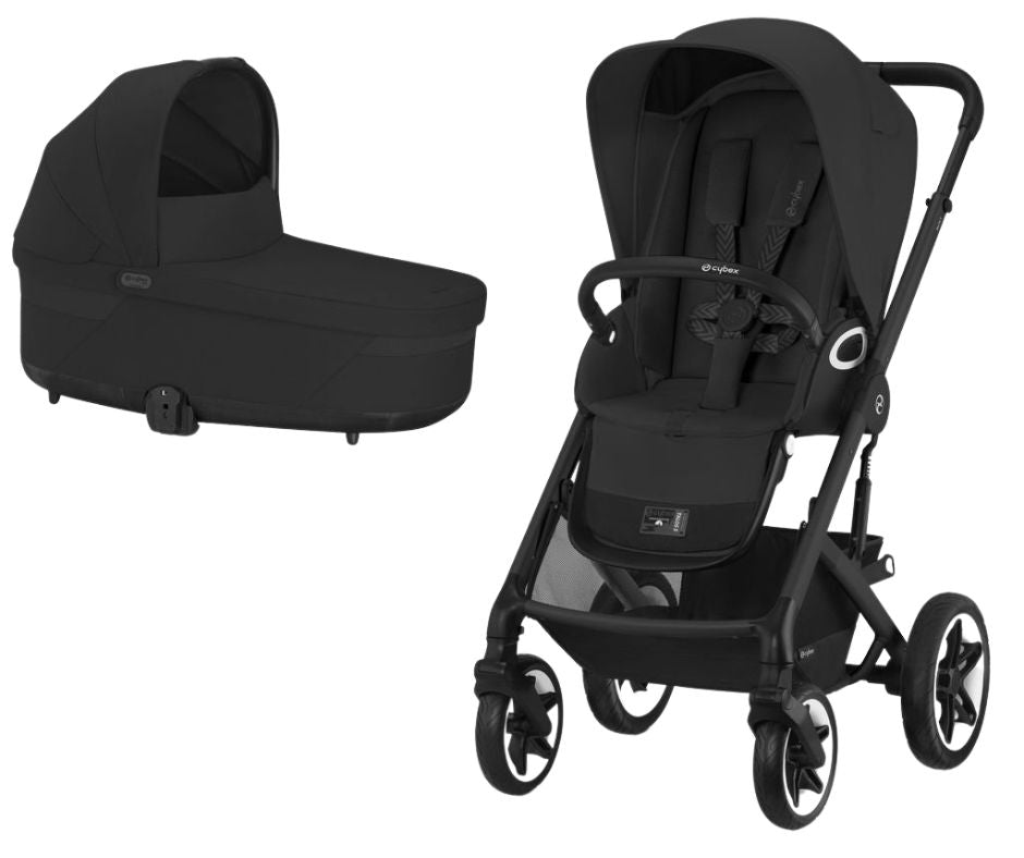 Cybex Talos S Lux Kombikinderwagen - Moon Black